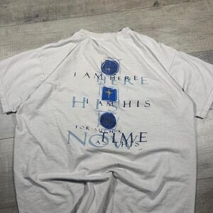 90s vintage distressed, rare grill Jesus, Christianity, graphic T-shirt